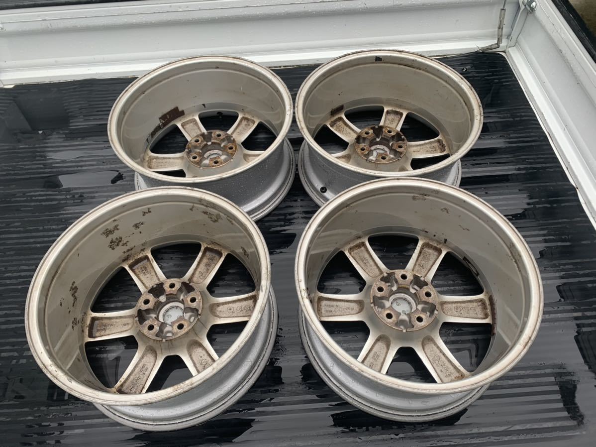 日産 フェアレディZ Z33 純正 アルミホイール4本 18インチ 8JJ イン