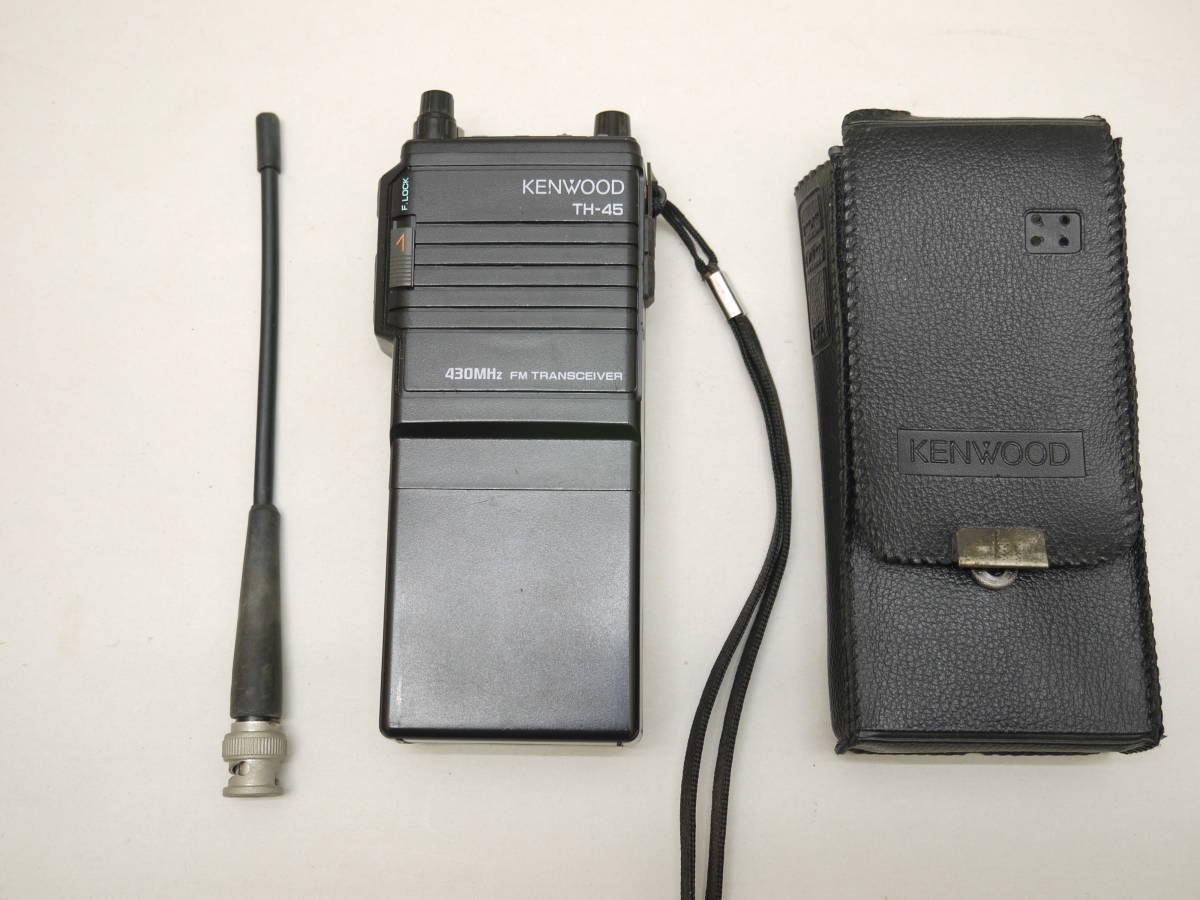 KENWOOD TH-45 FM ケンウッド トランシーバー - TRANSCEIVER 2台 BT