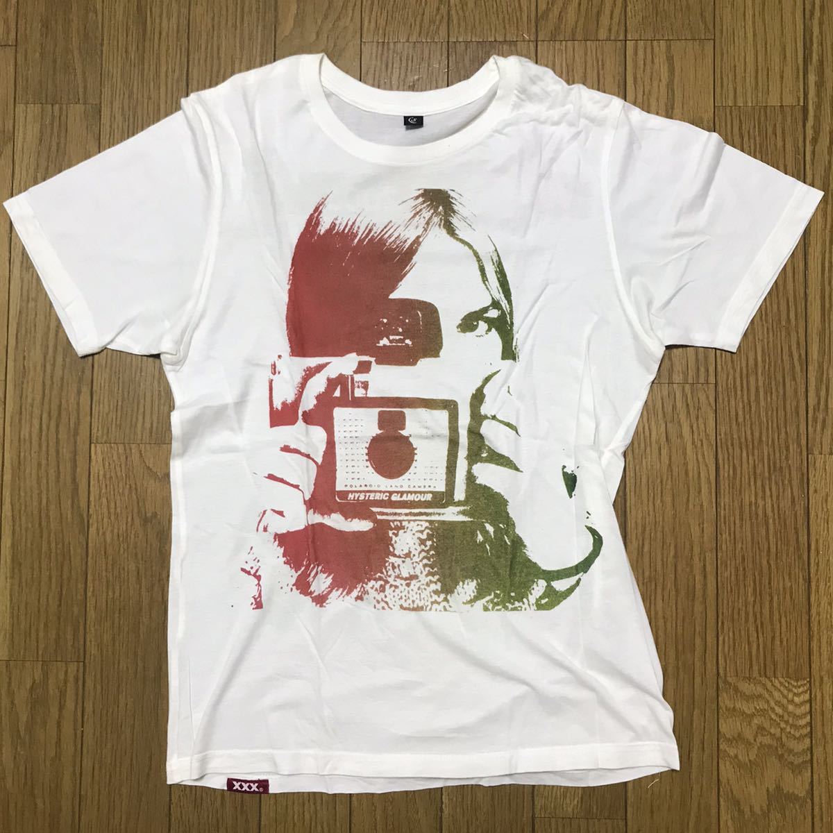 ヒステリックグラマー カートコバーン Tシャツ DIRTY WHITE キムタク着