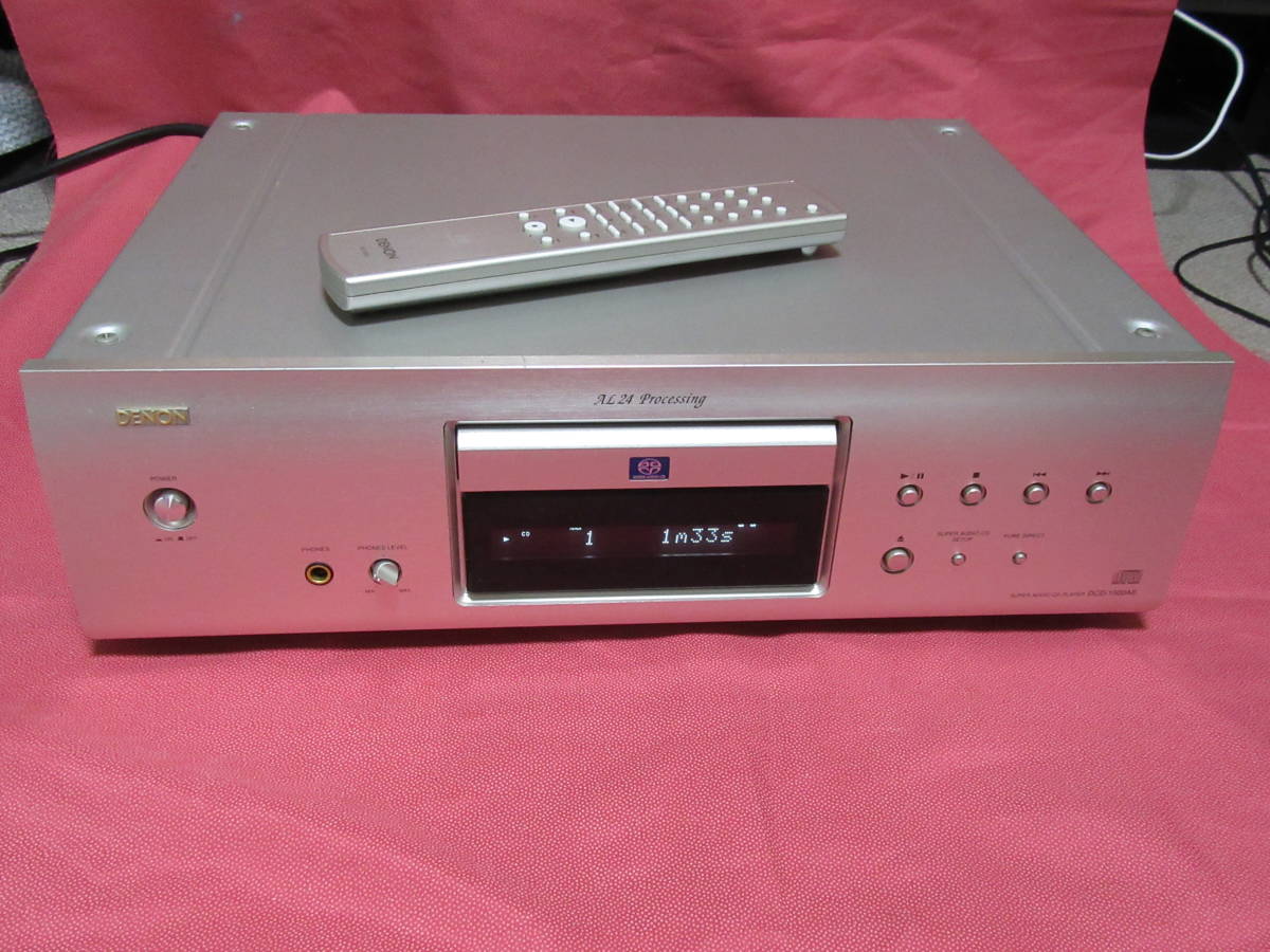 お得，最新作 DENON デノン DCD-1500AE SACD/ＣＤプレイヤー 純正リモコン付(DENON)｜売買されたオークション情報、yahooの商品情報をアーカイブ公開 - オークファン DENON