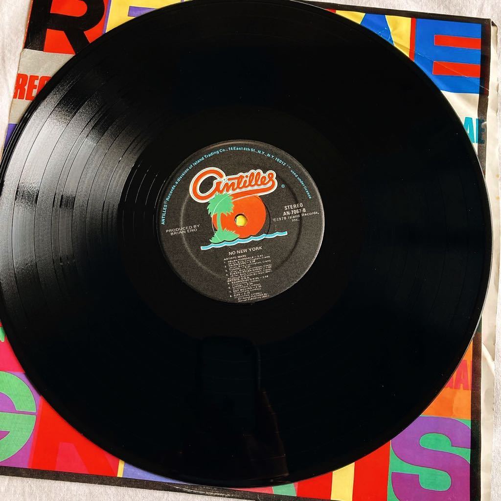 貴重 V.A. NO NEW YORK USオリジナル盤 AN-7067 シュリンク 美品 Brian