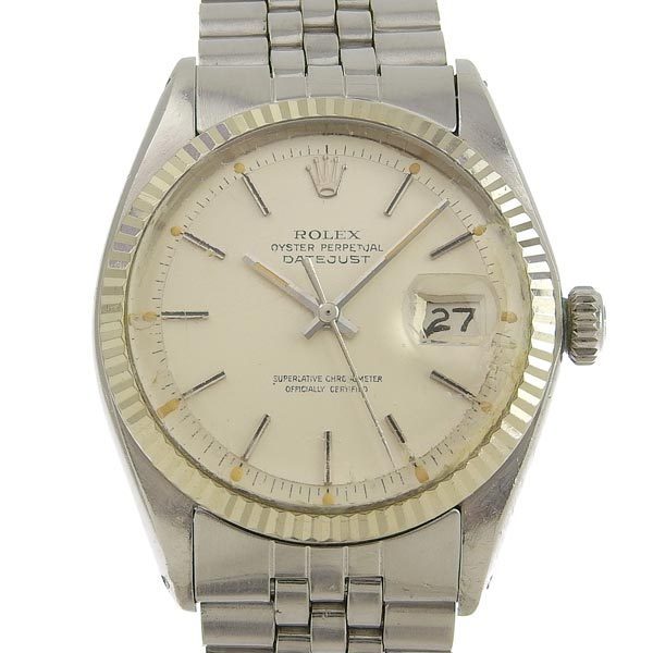 1円☆03楽市☆ ROLEX ロレックス デイトジャスト メンズ オートマ 腕時計 1601