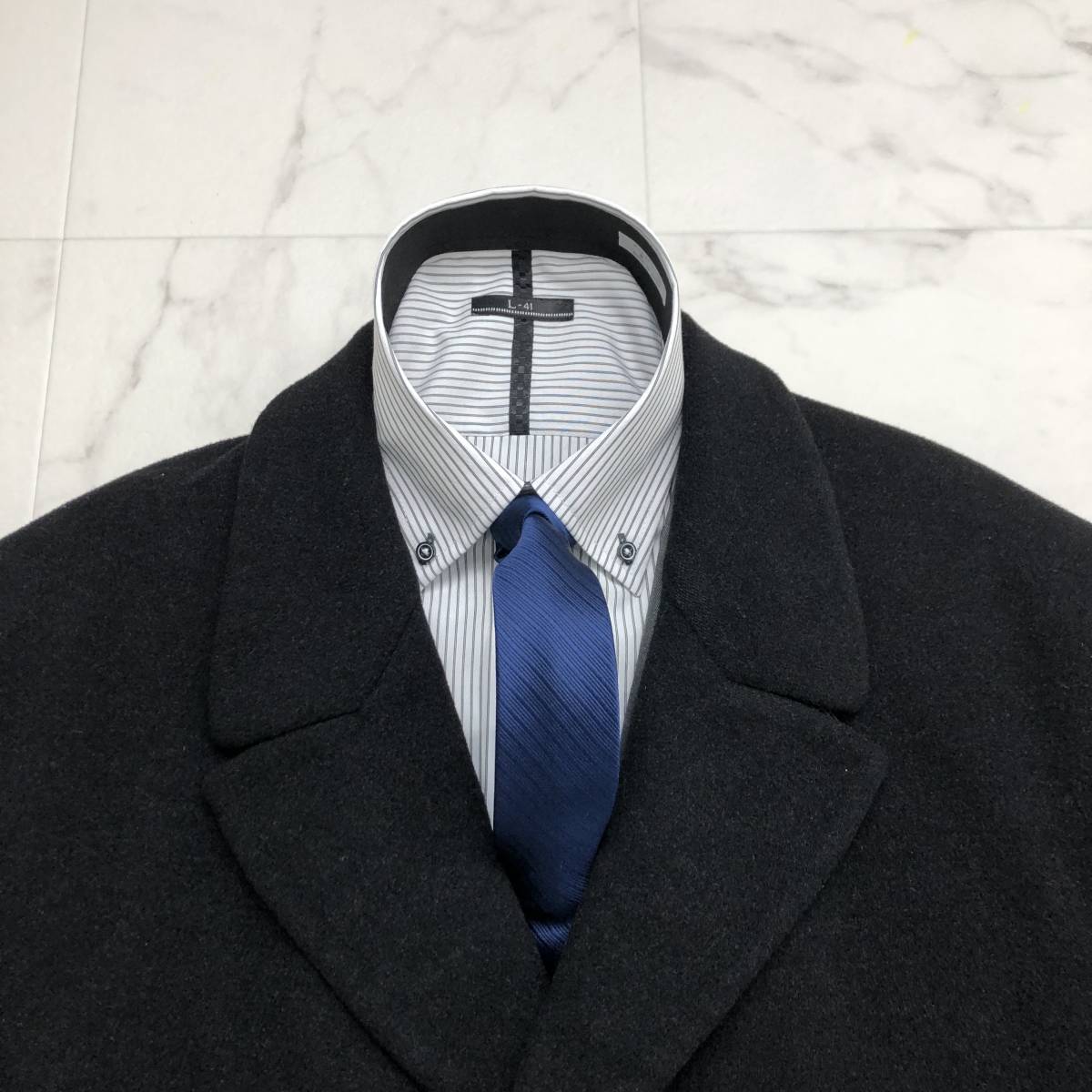 極上カシミヤ混☆ラルフローレン【RALPH LAUREN】チェスターコート