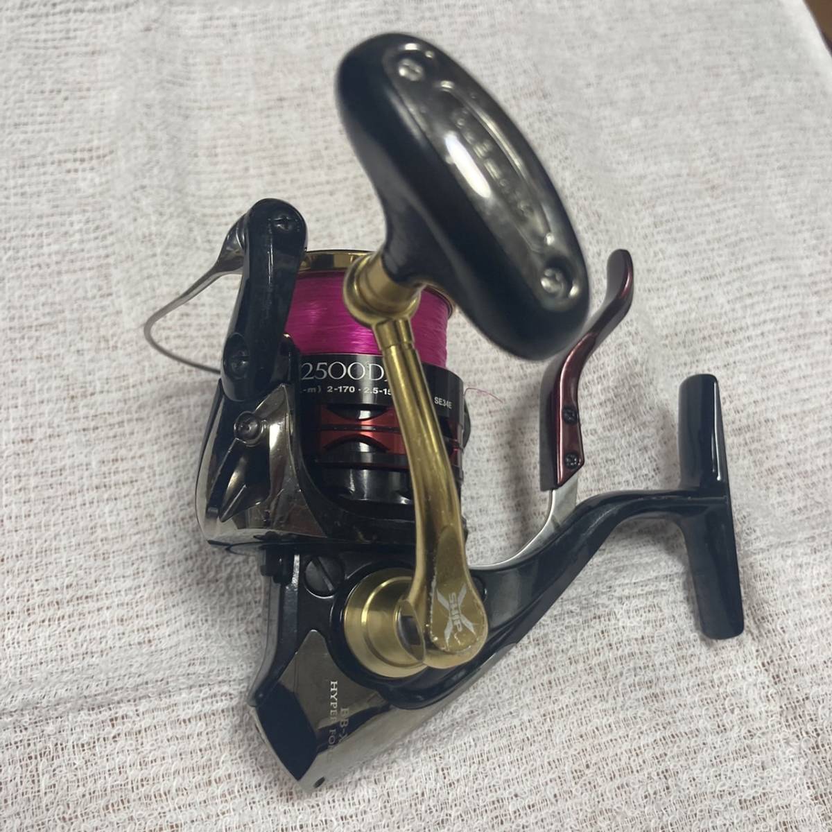 シマノ リール BB-X ハイパーフォース 2500DXG オーバーホール後未使用 