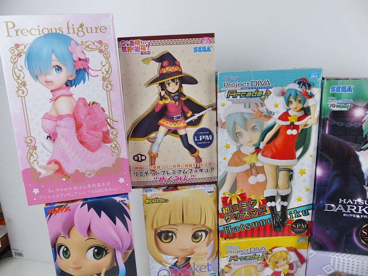E-1-1] アニメ など プライズ 他 フィギュア など グッズ 他 13点 
