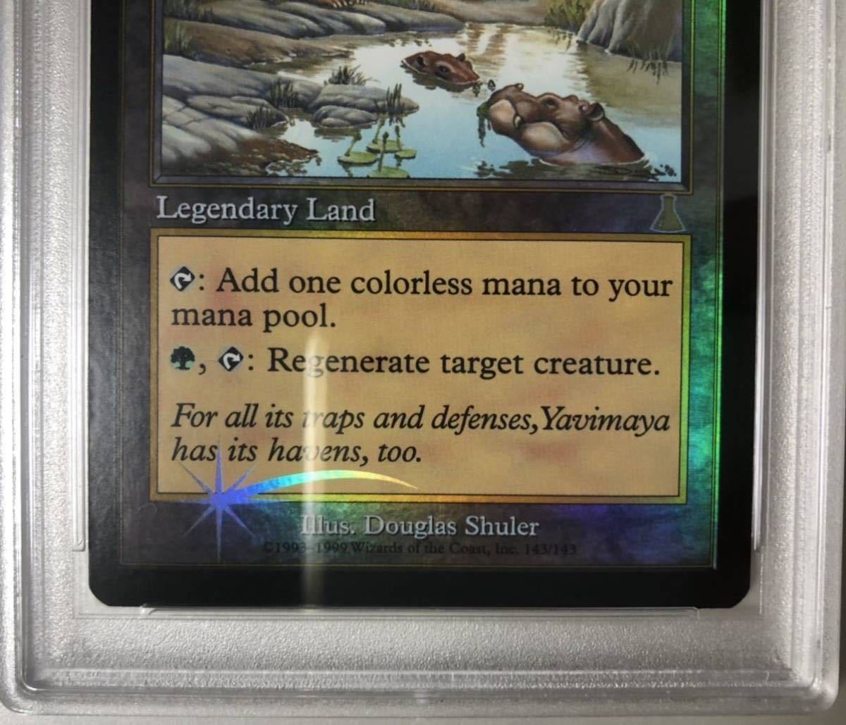 PSA9】MTG ヤヴィマヤのうろ穴 foil 英語版 再録禁止 【公式通販】
