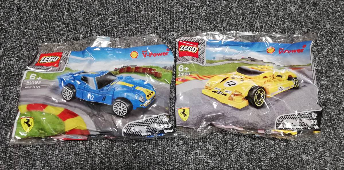 LEGO レゴ フェラーリ 昭和シェル石油 V-POWER 40192 250GTO 40193 