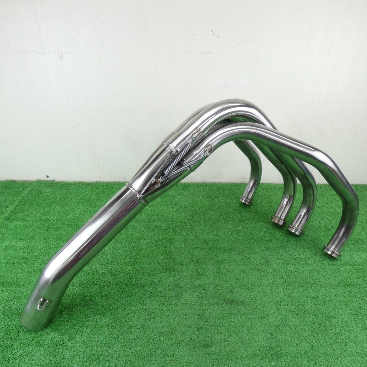 ゼファー1100 KERKER メガホンマフラー ステンレス キレイ!! カーカー 