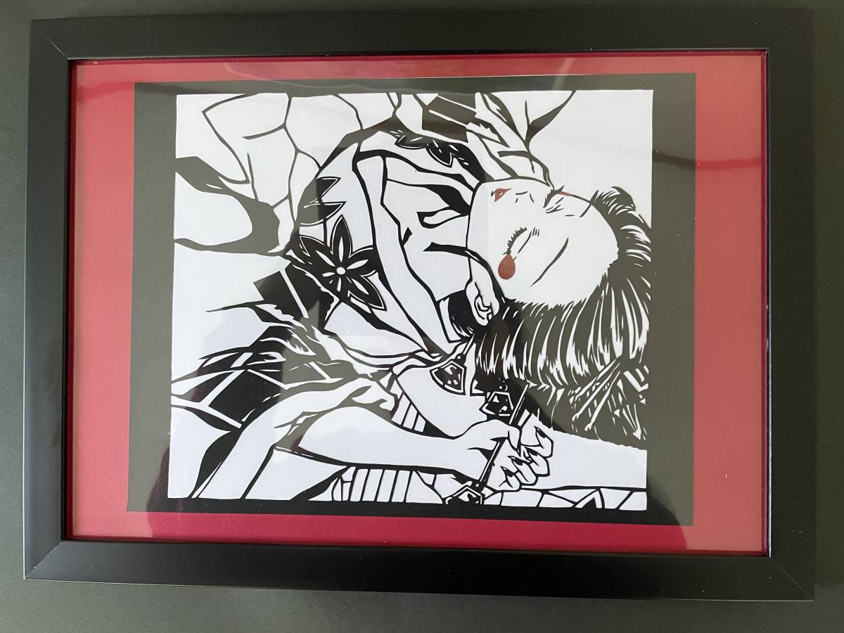 切り絵 堕姫 鬼滅の刃 ペーパークラフト 売買されたオークション情報 Yahooの商品情報をアーカイブ公開 オークファン Aucfan Com
