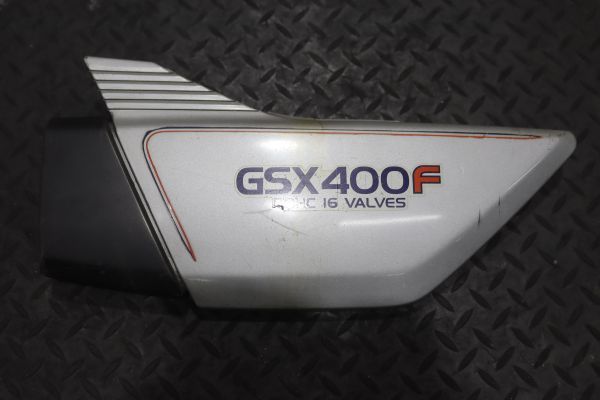 お買い得，人気SALE 当時物 純正 GSX400F 左サイドカバー 0040 検 GS40XF FS GS400(スズキ用)｜売買されたオークション情報、yahooの商品情報をアーカイブ公開 - オークファン スズキ用
