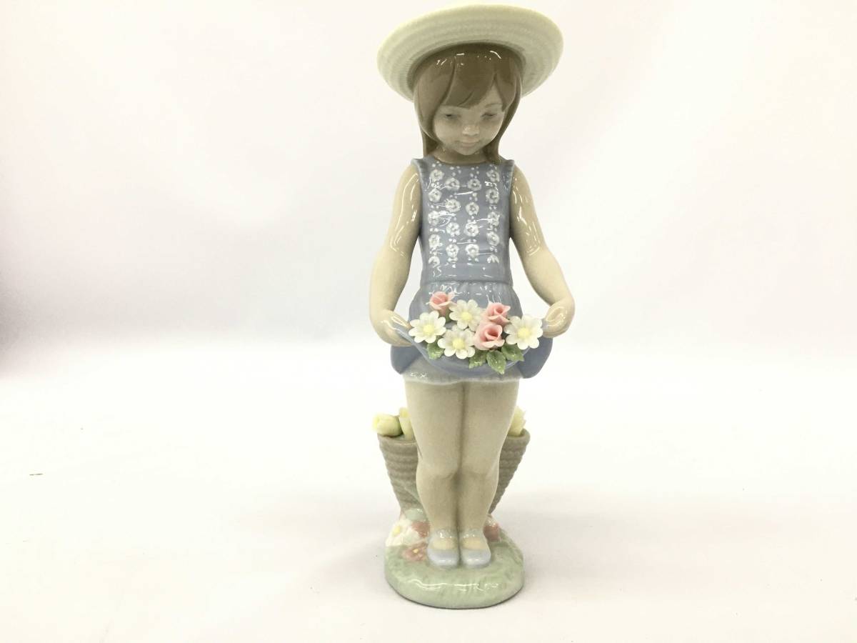 新作登場，豊富な 同梱NG 1円 リヤドロ NO.1284 スカートに花いっぱい フィギュリン 陶器 置物 HY461(リヤドロ)｜売買されたオークション情報、yahooの商品情報をアーカイブ公開 - オークファン リヤドロ
