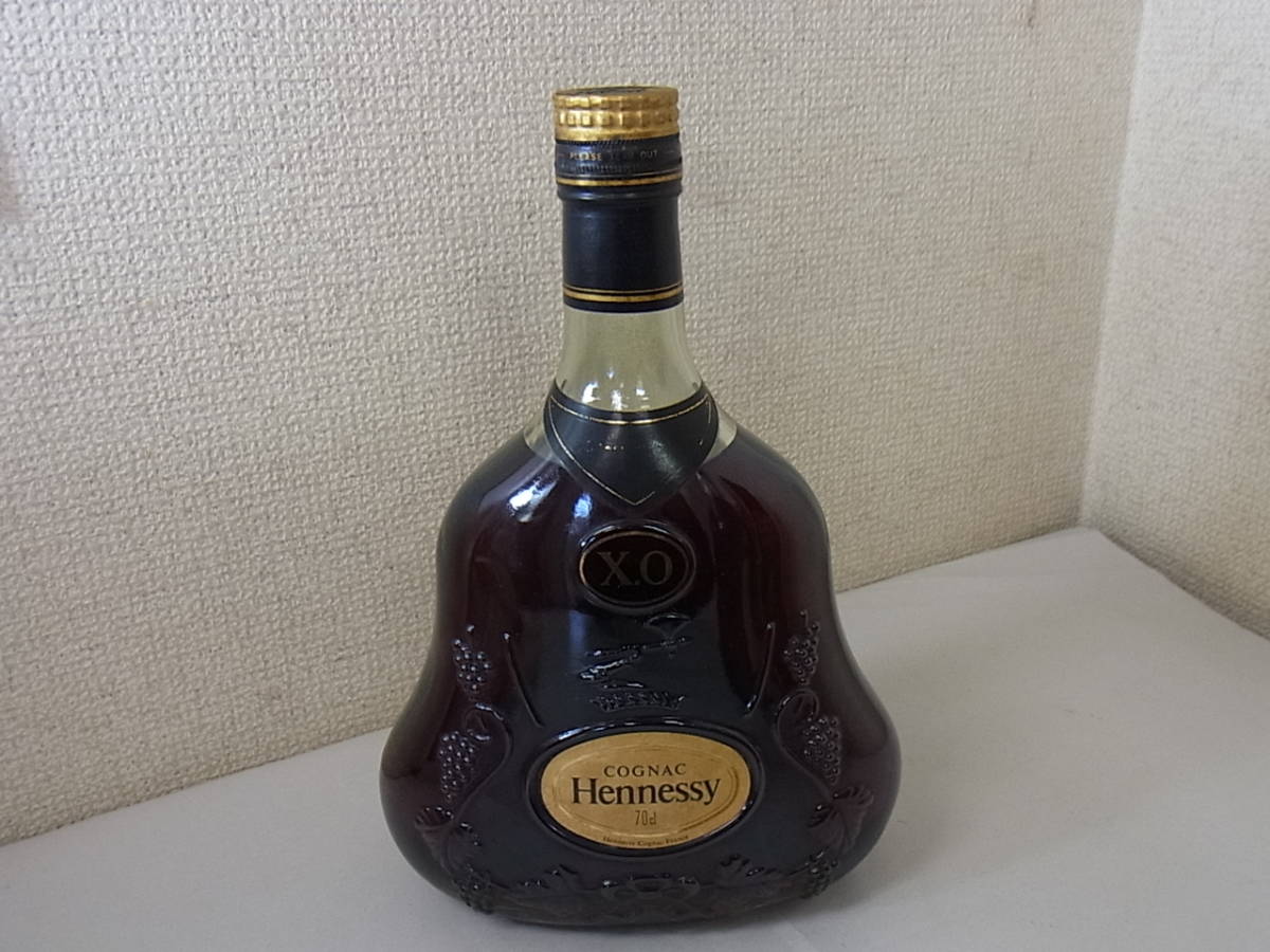 140120H61-0125H-00501■ヘネシー■Hennessy X.O 金キャップ 700ml ブランデー COGNAC／コニャック 古酒 未開栓