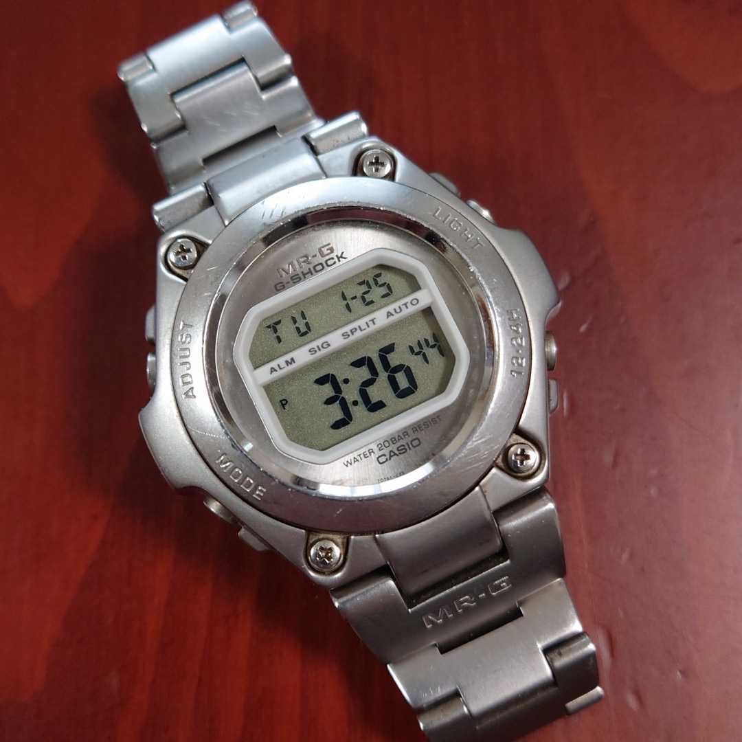 G-SHOCK MR-G 100 ① CASIO MRG-100 MR-G G-SHOCK クォーツ ステンレス