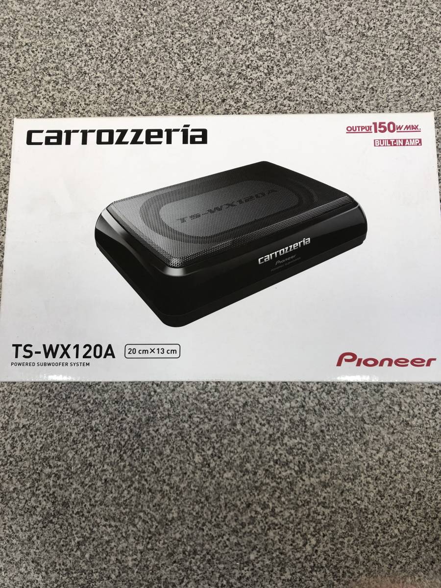送料無料] ☆パイオニア Pioneer 20cm×13cm パワードサブウーファー TS