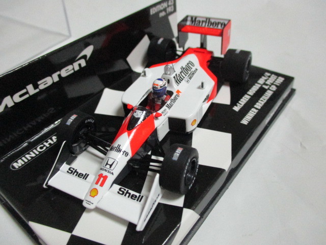 即決 PMA ミニチャンプス 150台限定 1/43 マクラーレン MP4/4 1988年