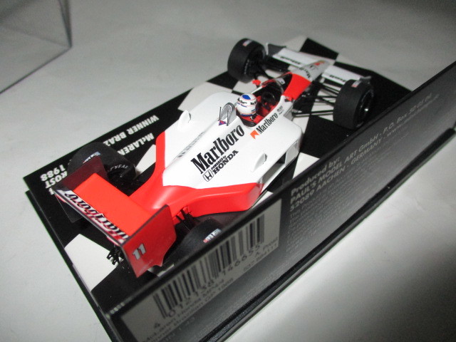即決 PMA ミニチャンプス 150台限定 1/43 マクラーレン MP4/4 1988年