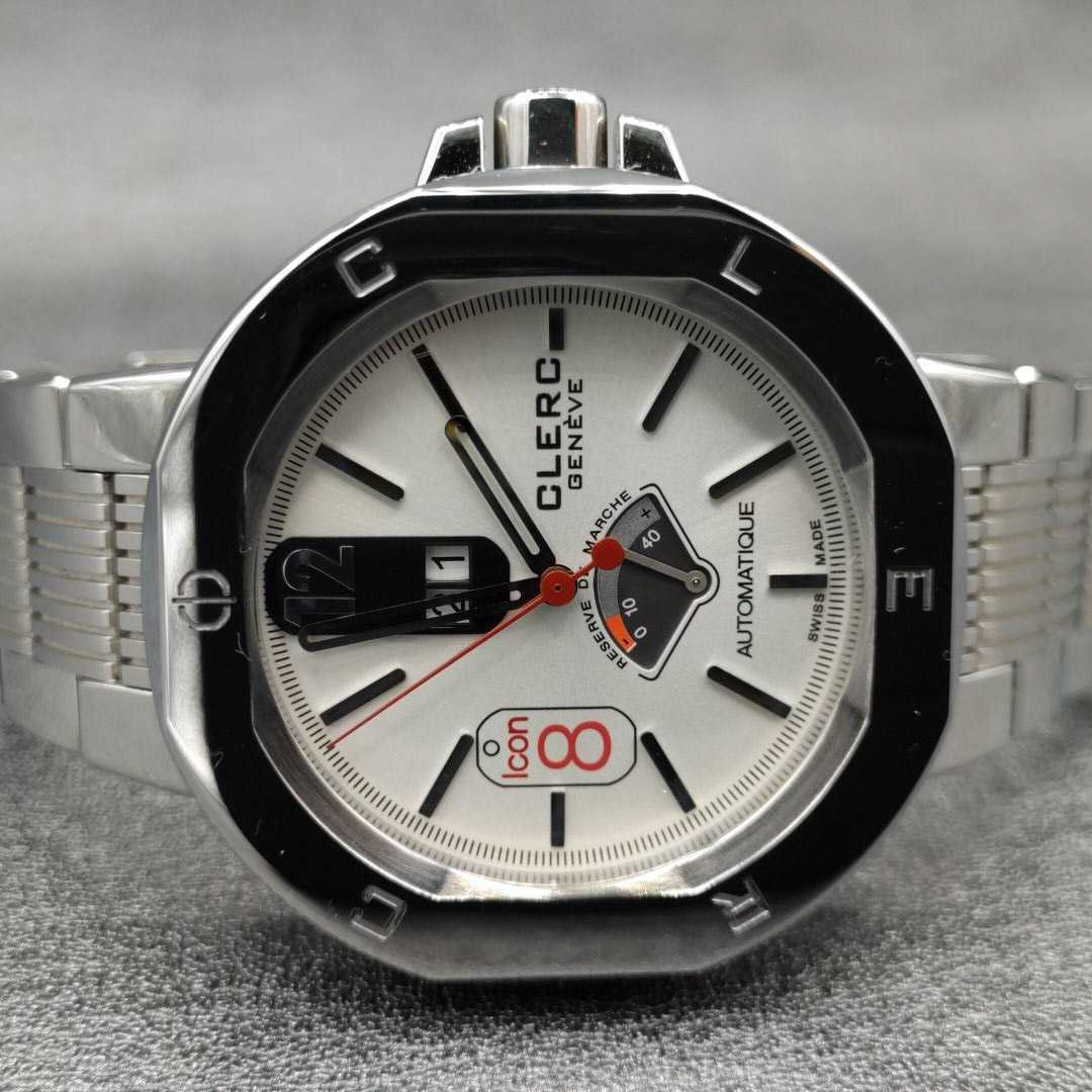 定価79万円 CLERC クレール ICON8 パワーリザーブ スイスメイド アイコンエイト