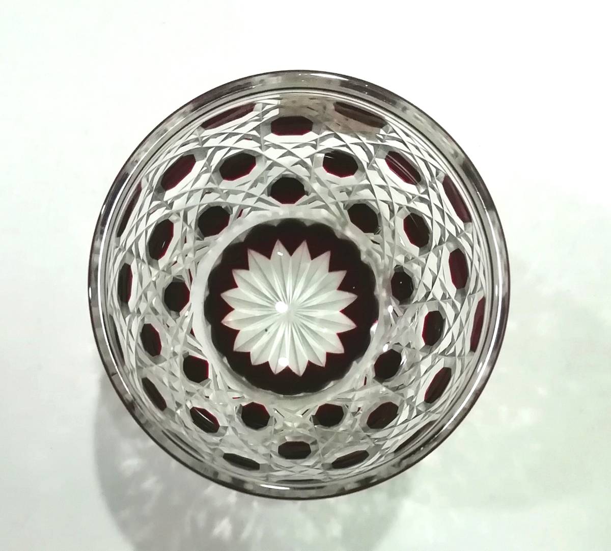 波】東京都伝統工芸品 江戸切子 廣田硝子の酒器揃（徳利と猪口2個 