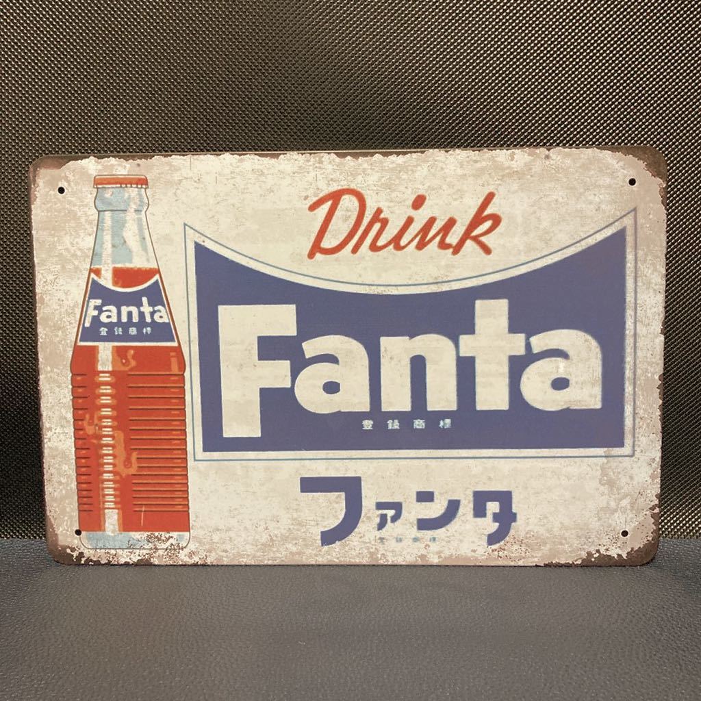 ファンタ 当時物 昭和レトロ 大型 看板 ⁄ FANTA ⁄ -ファンタ 2026年 
