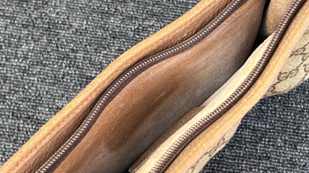 GUCCI セカンドバッグ クラッチバッグ オールドグッチ グッチ ブラウン