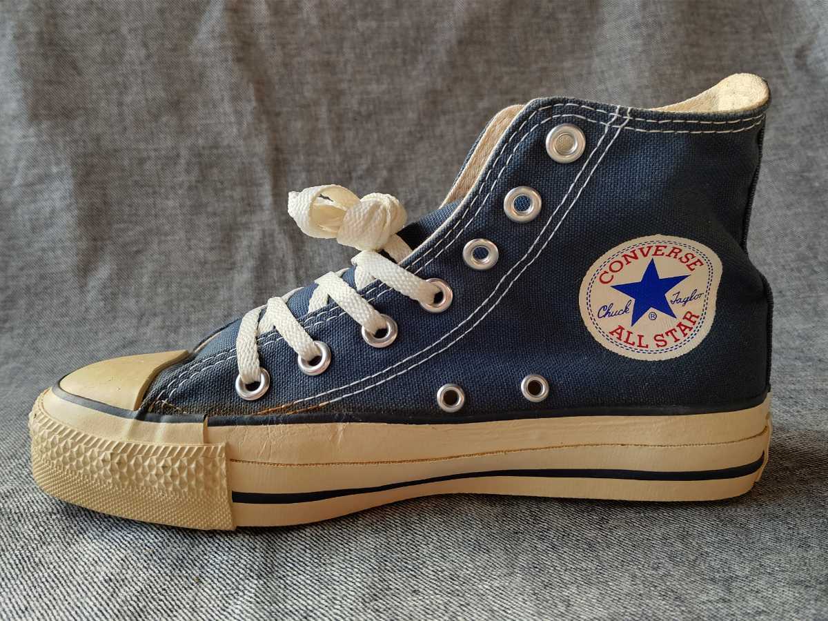 コンバースオールスター US5 米国製 CONVERSE ALLSTAR HI ブルー 