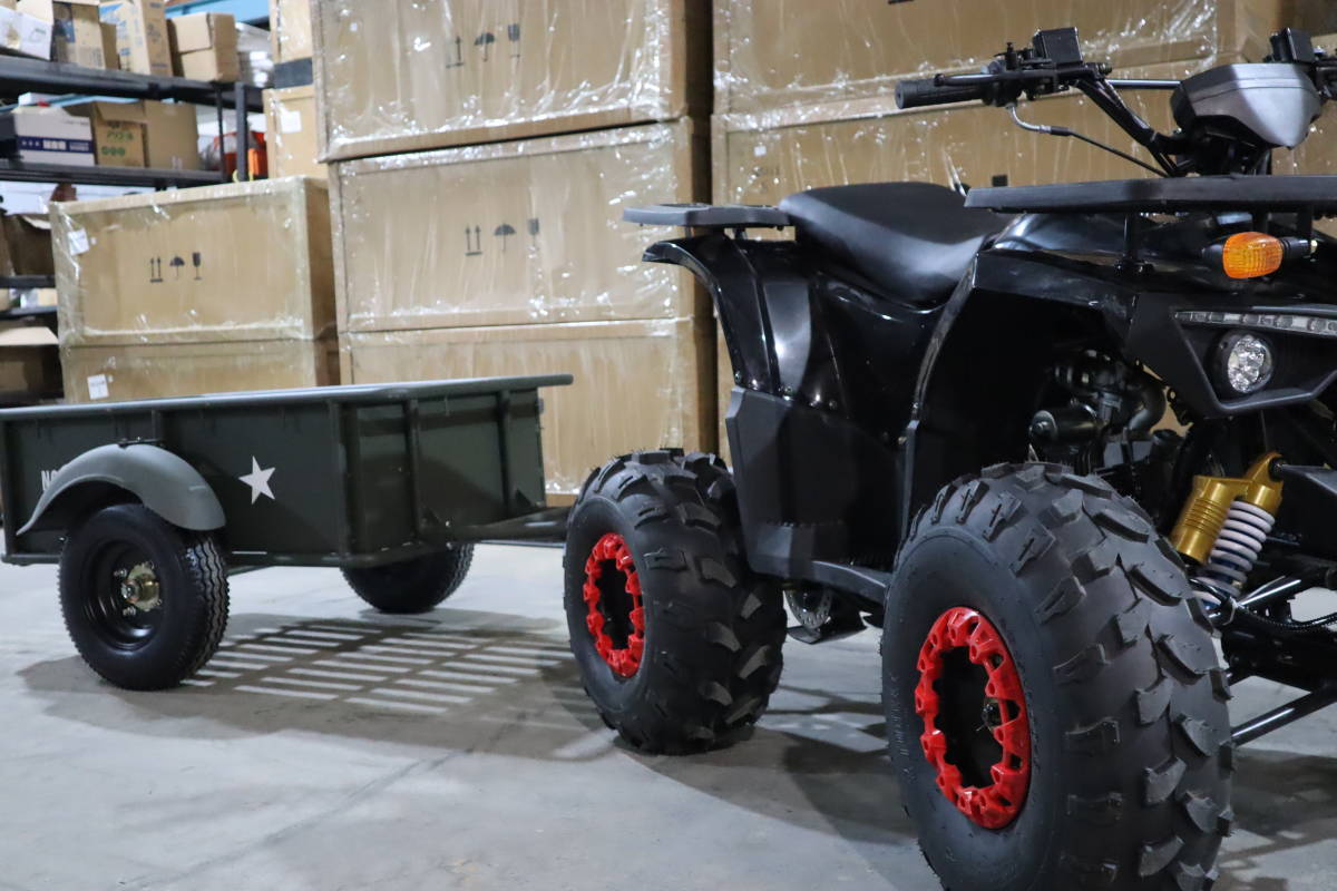 定番人気，大人気 RED ZONE Spec１５０-ＴＲＡＩＬＥＲmodel 前W 後Sディスク ATV バギー ＲＺ－G１９ＴＲ １５０cc KIT車体(四輪バギー)｜売買されたオークション情報、yahooの商品情報をアーカイブ公開 - オークファ 四輪バギー