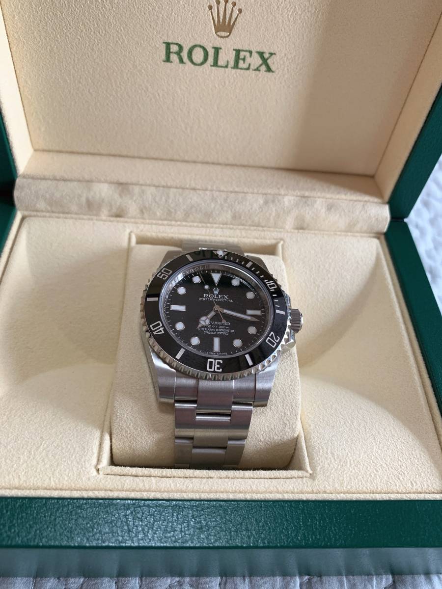 ☆ROLEX ロレックス 美品 サブマリーナ 114060☆正規店購入 保証書、箱 