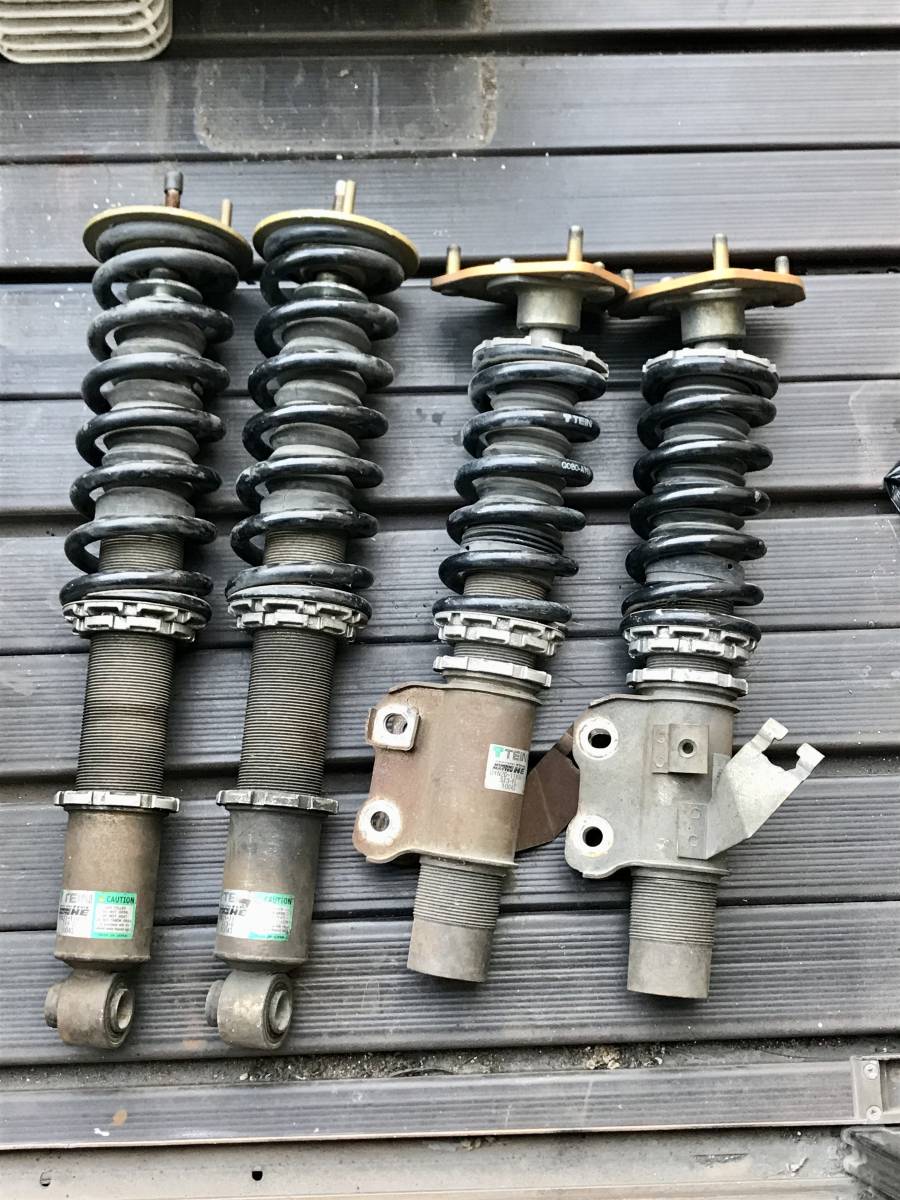 Tein車高調 S13 Rps13 180sx シルビア サスペンションキット 一式 売買されたオークション情報 Yahooの商品情報をアーカイブ公開 オークファン Aucfan Com