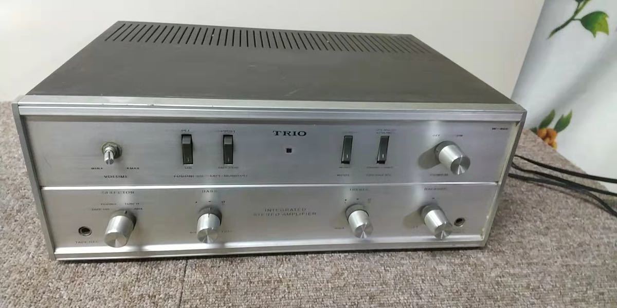 TRIO W-46K プリメインアンプ - トリオ 真空管 Yahoo!オークション