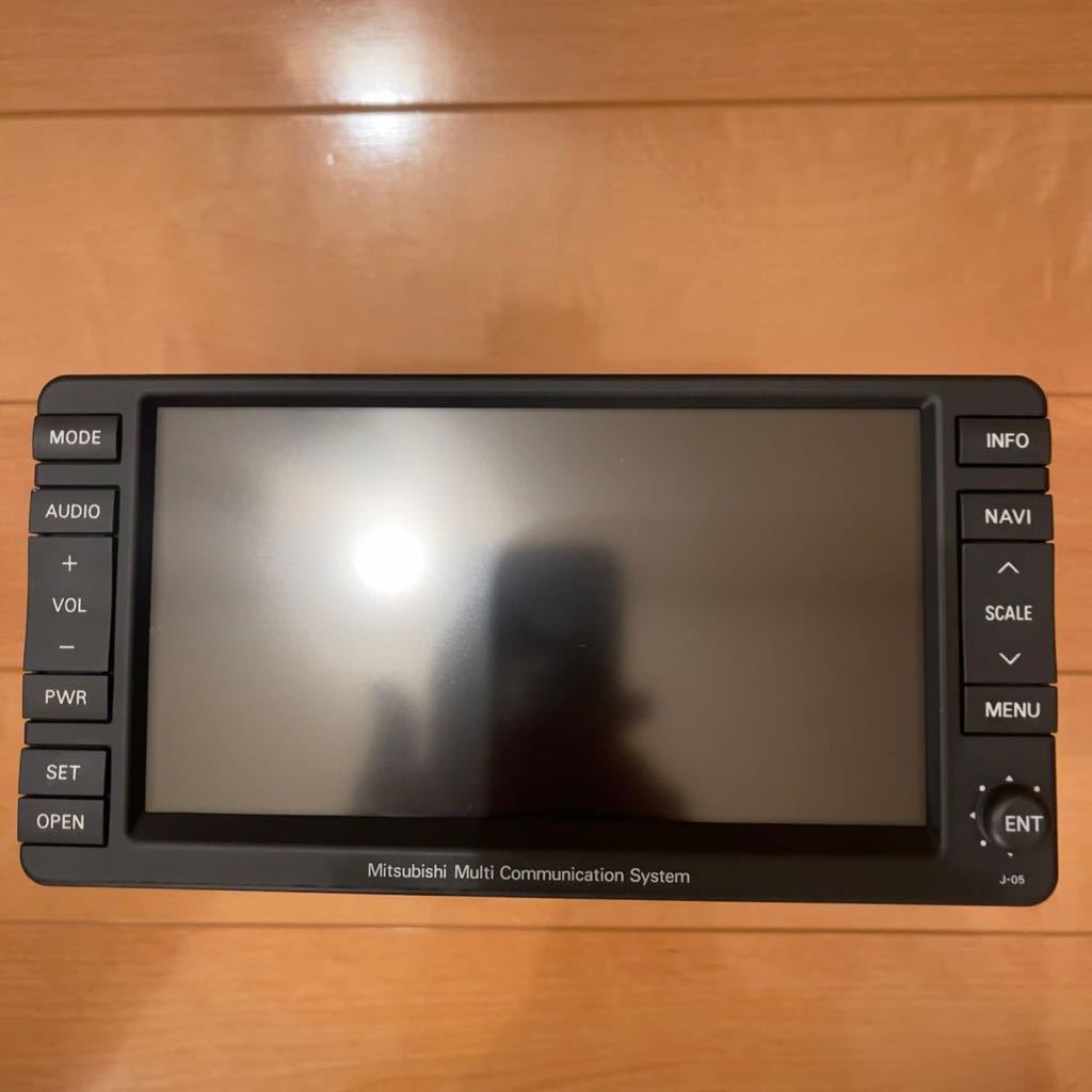 希少 程度◎ 三菱 純正 ナビ HDDナビ MMCS J-05 デリカD5