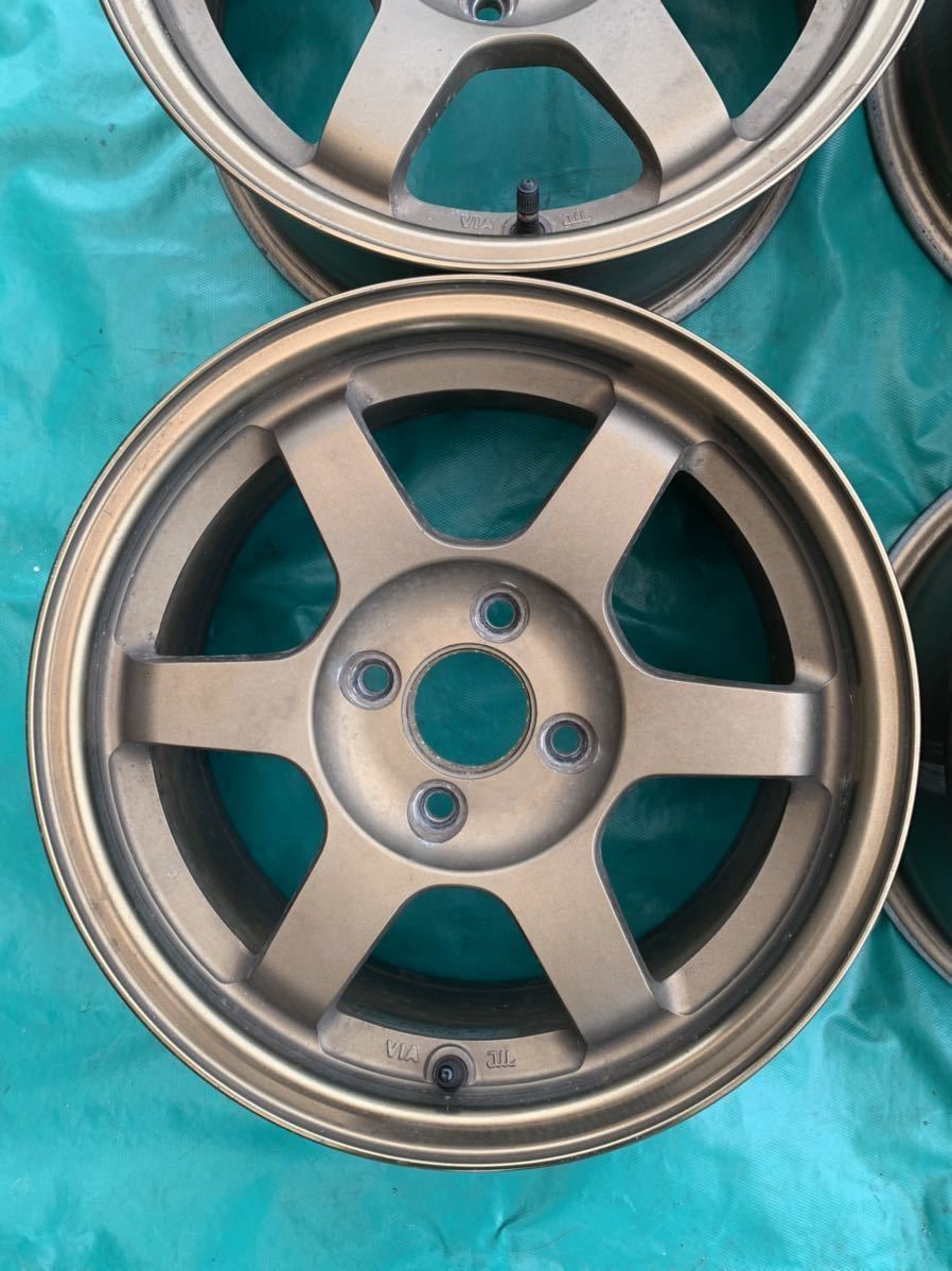 RAYS TE37 14インチ 6.5j ＋28 PCD100 4H(社外品)｜売買された 