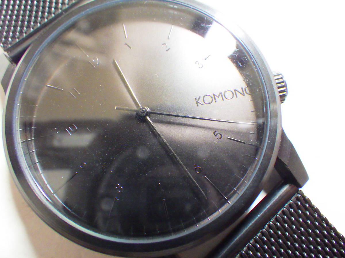 Komono コモノ メンズクオーツ 腕時計 5 3針 時 分 秒 売買されたオークション情報 Yahooの商品情報をアーカイブ公開 オークファン Aucfan Com
