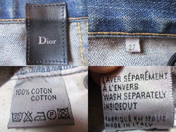 即決 04AW Dior HOMME ディオールオム 04AW VICTIM期 ヴィクティム期 