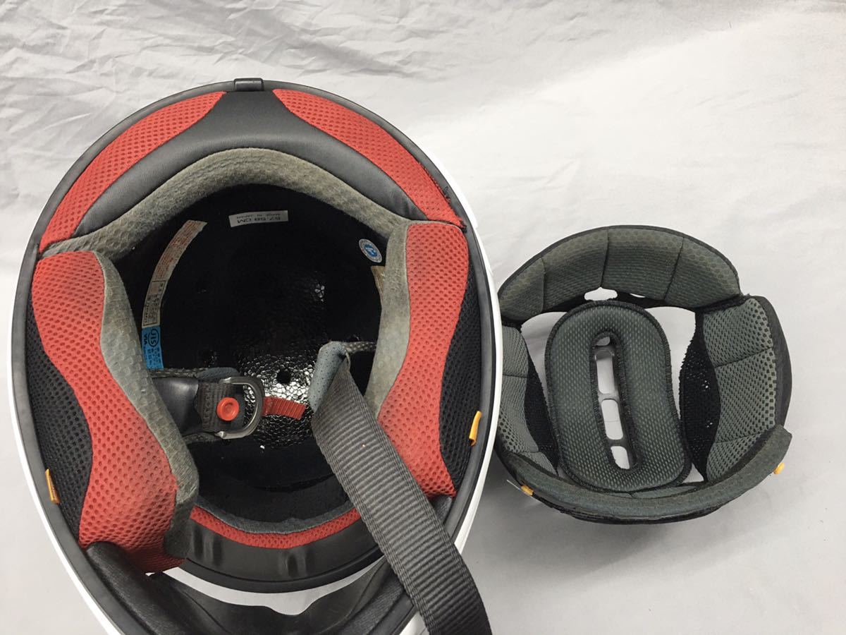 SU□ Arai アライ オフロードヘルメット V-CROSS4 ホワイト 白 57.58cm