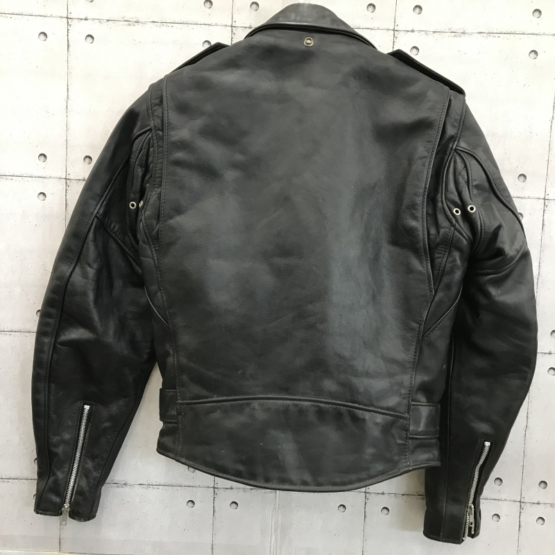 の*か様 vintage‼︎ Wolf Leather. セミダブルライダース 楽天