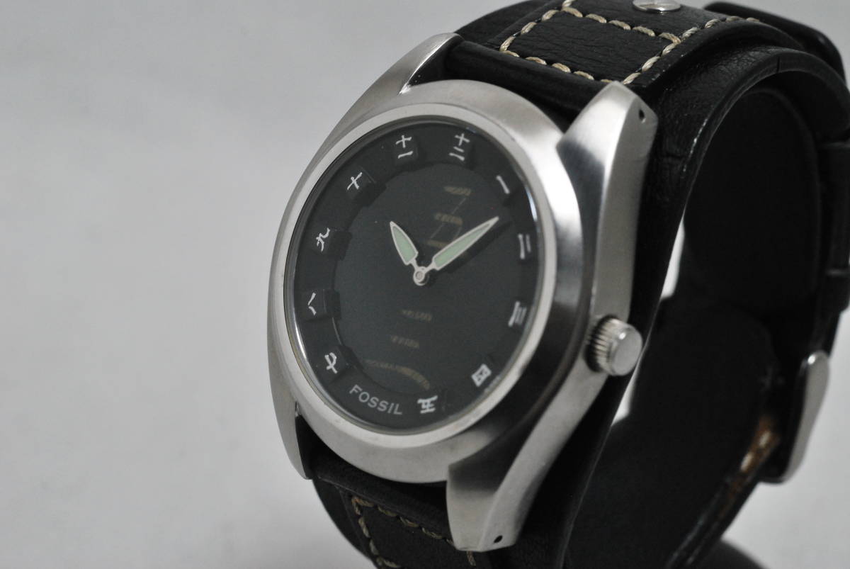 FOSSIL 腕時計 BIG TIC 漢数字 フォッシル クォーツ ビッグティック