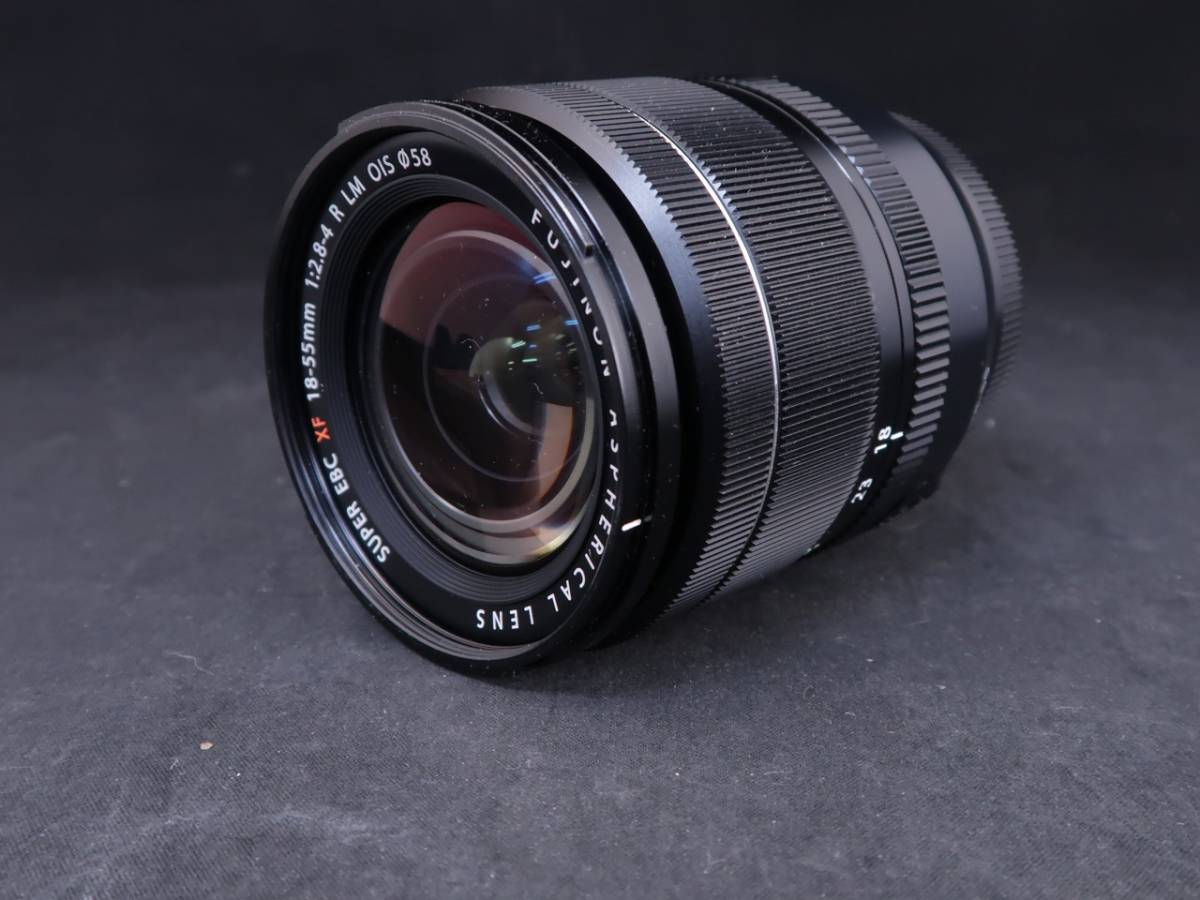 美品 フジフィルム FUJIFILM FUJINON XF 18-55mm F2.8-4 R LM OIS レンズ