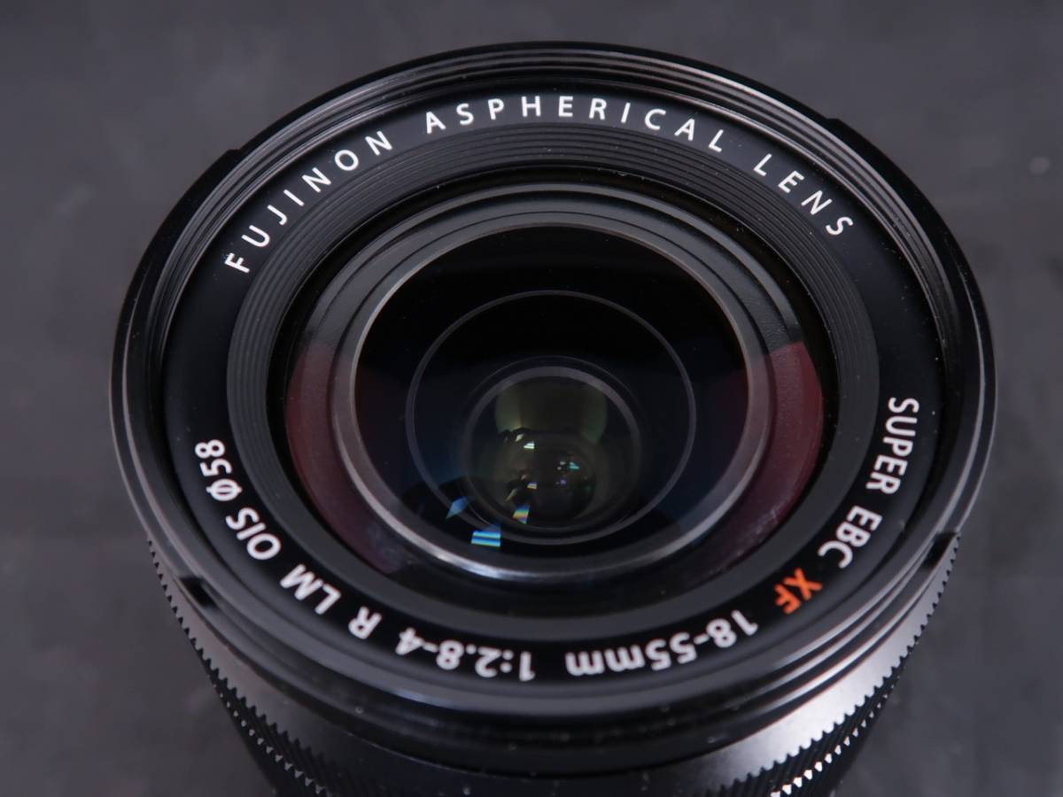 美品 フジフィルム FUJIFILM FUJINON XF 18-55mm F2.8-4 R LM OIS レンズ