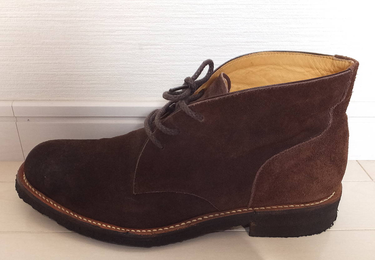 美品 GLEEM SHOES&CO （グリーム） デザートブーツ 8 1/2 スウェード  