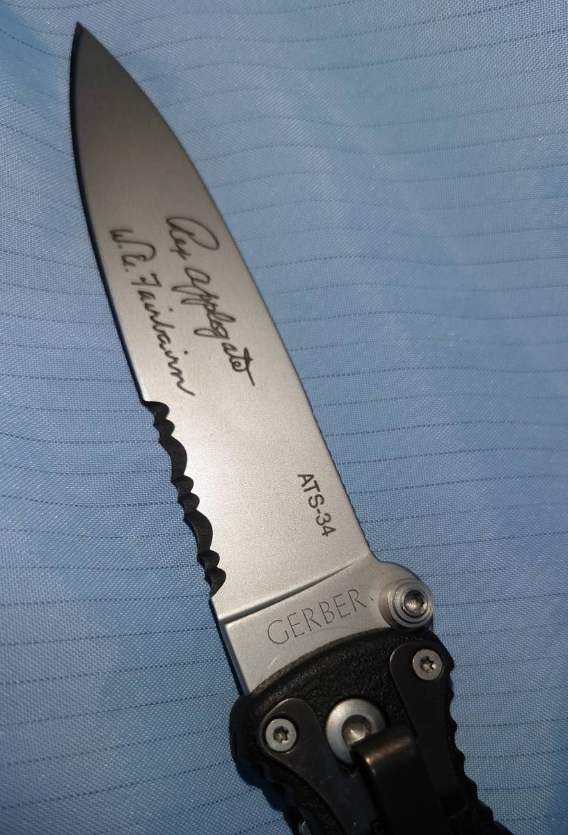 GERBER Applegate フォールディングナイフ No.05795シルバー Applegate