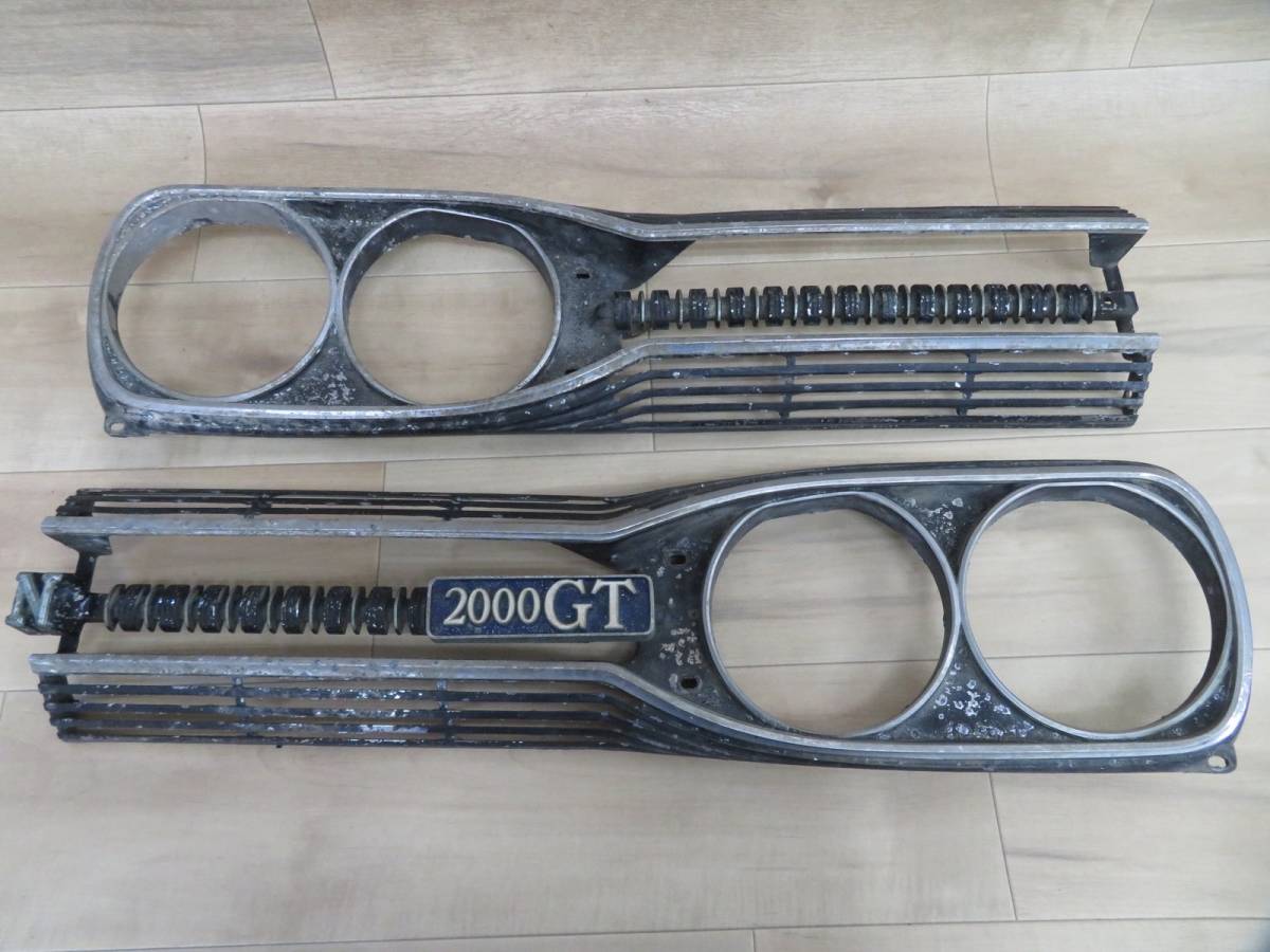 ハコスカ 2000GT 0 日産スカイライン 45年 エンブレム付き グリル 