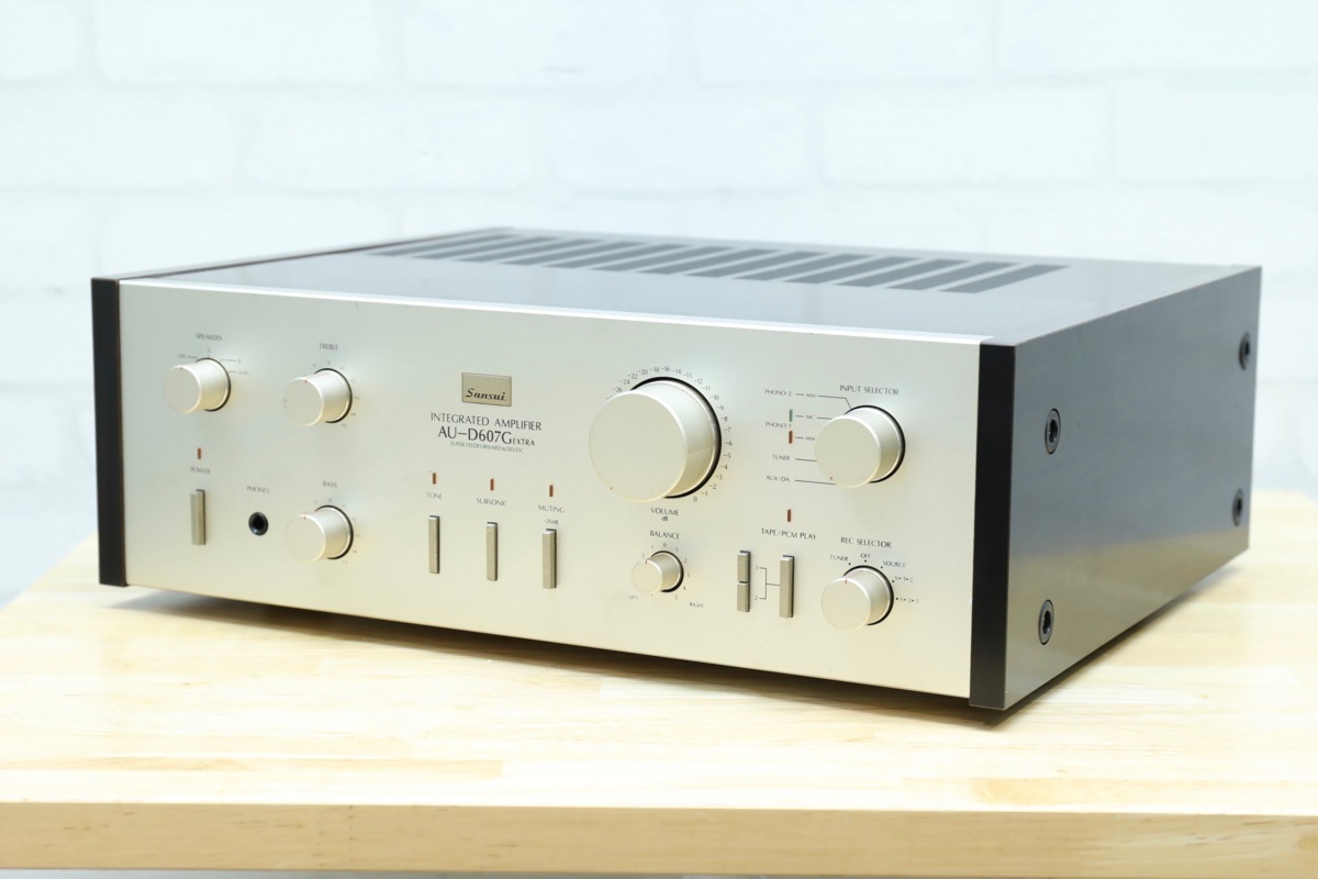 SANSUI EXTRA プリメインアンプ AU-D607G サンスイ 公式通販