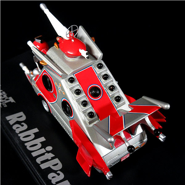 訳あり ウルトラマンタロウ 1/43 ラビットパンダ ZAT小型特別捜査車両