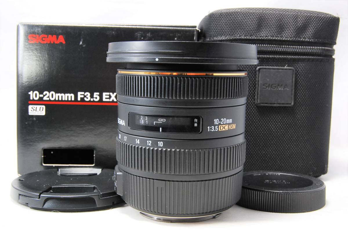 SIGMA 10-20mm F3.5 / CANON EFマウント用 シグマ 10-20mm F3.5 EX DC