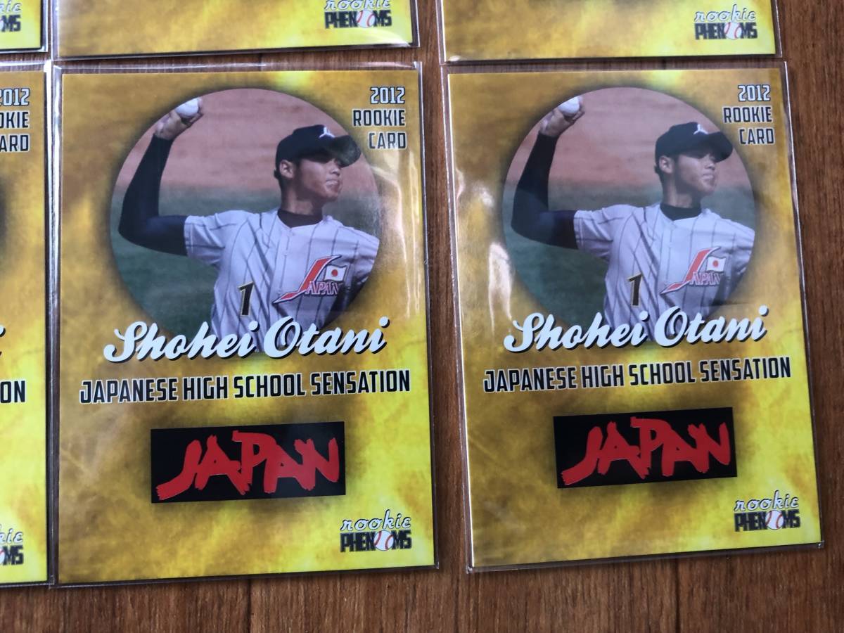 15x !!! 珍 2012 U-18世界選手権 大谷翔平 PHENOMS RC ルーキー カード