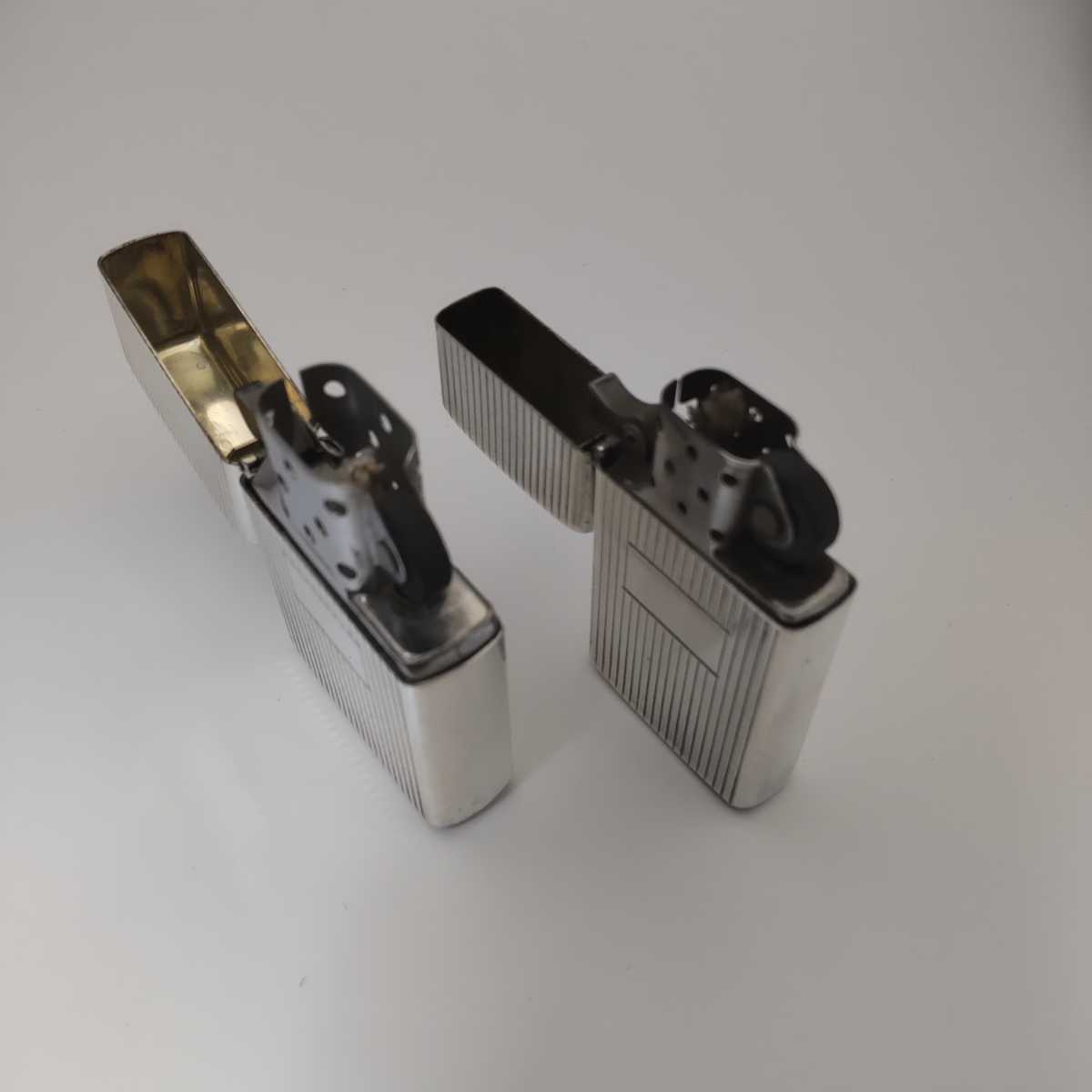 ZIPPO スターリングシルバー エンジンターン レギュラー未使用1992年 