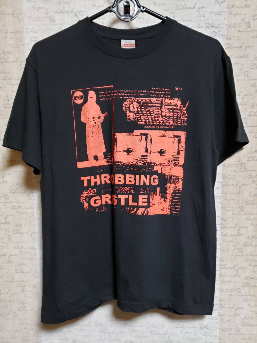驚きの破格値，爆買い r09/THROBBING GRISTLE Ｔシャツ/黒&times;赤インクMサイズ// whitehouse merzbow hanatarash spkgerogerigegege ハナタラシ ゲロゲリゲゲゲ(Tシャツ)｜売買されたオークション情報、yahooの商品情報をアーカイブ公開 Tシャツ