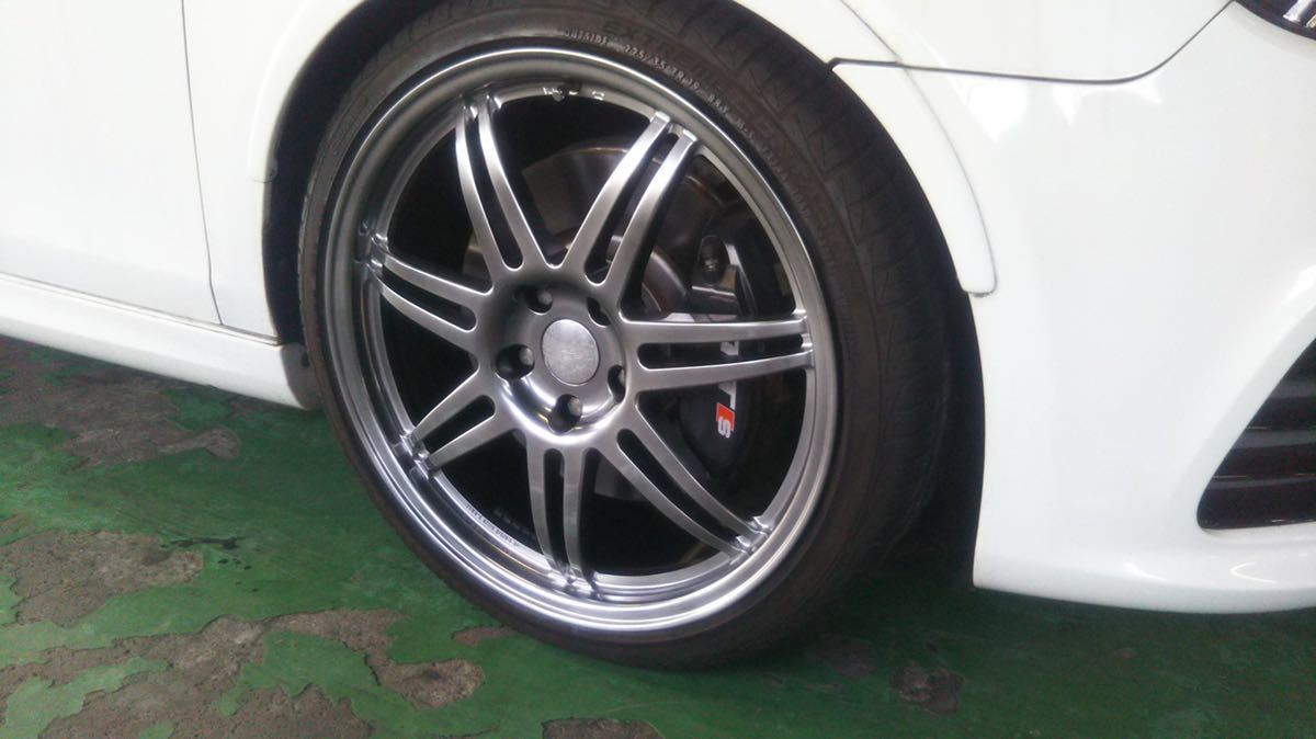 超レア 廃盤品 ハイパーフォージド HF102モノブロック鍛造ホイール 