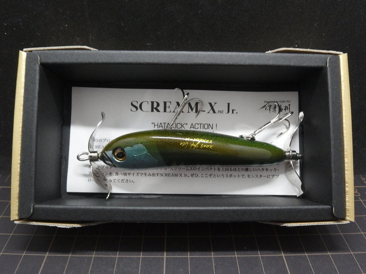最安値，2026 Megabass メガバス ito SCREAM-X Jr スクリーム SHIRA-HAE シラハエ 2005(スイッシャー)｜売買されたオークション情報、yahooの商品情報をアーカイブ公開 - オークファン 淡水