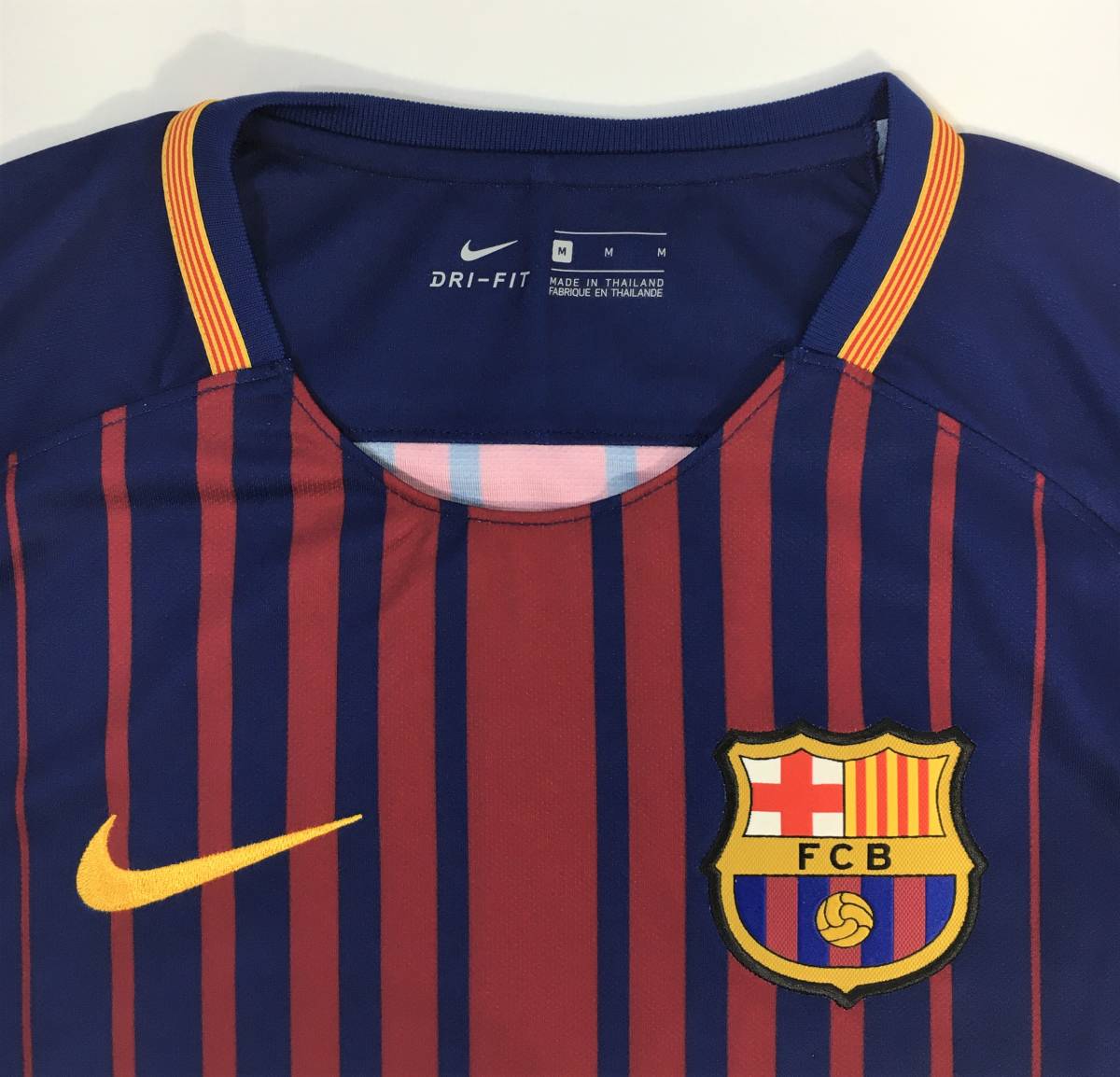NIKE FCバルセロナ2017ホームユニフォームM メッシ 10番 美品 【公式